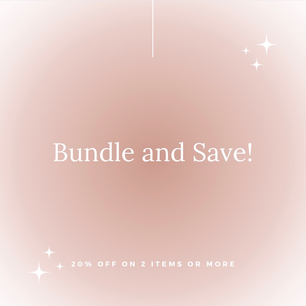 Seller Discount! 20% off Bundles ✨